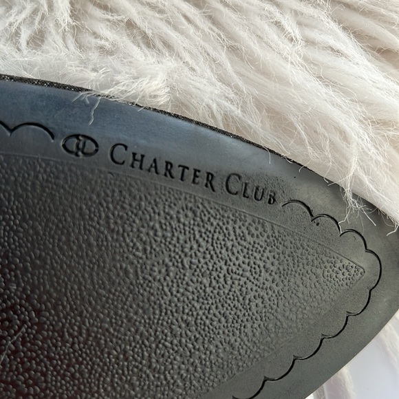 CHARTER CLUB Womens Tonina Black Pointed Toe Slip On Flats Sz 9M nwot - Picture 14 of 16